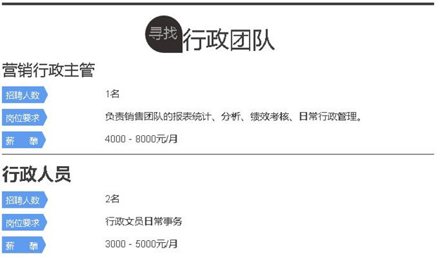 优发国际水处理环保公司招聘  行政团队
