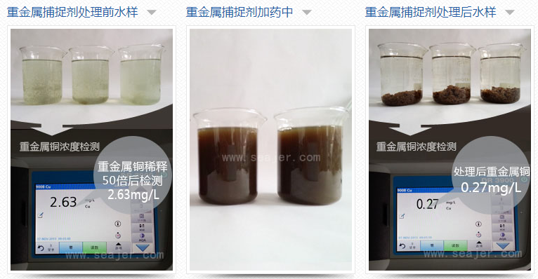 重金属捕捉剂投加降解浓度_优发国际环保